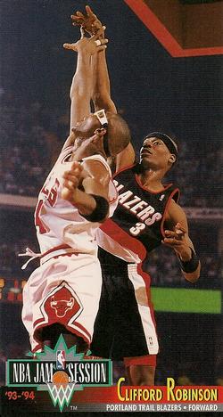1993-94 Jam Session #189 Clifford Robinson Front