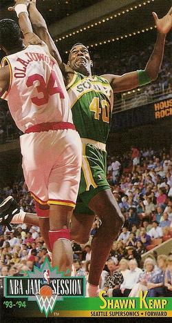 1993-94 Jam Session #214 Shawn Kemp Front
