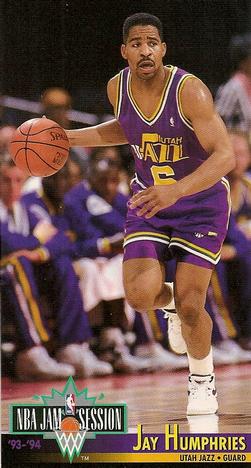 1993-94 Jam Session #225 Jay Humphries Front