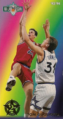1993-94 Jam Session - Second Year Stars #1 Tom Gugliotta Front