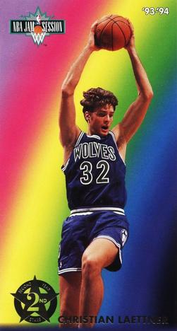 1993-94 Jam Session - Second Year Stars #3 Christian Laettner Front