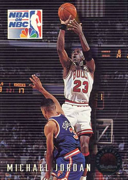 1993-94 SkyBox Premium #14 Michael Jordan Front