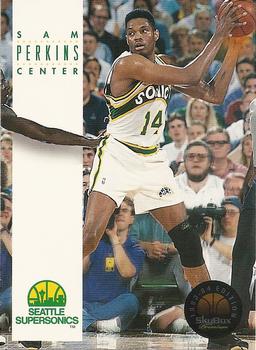 1993-94 SkyBox Premium #173 Sam Perkins Front