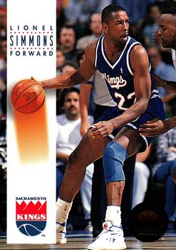 1993-94 SkyBox Premium #158 Lionel Simmons Front