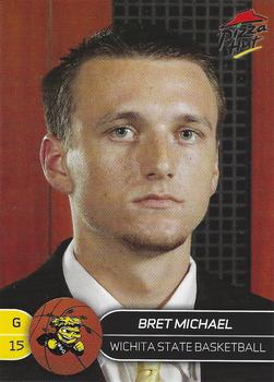 2007-08 MultiAd Wichita State Shockers #9 Bret Michael Front
