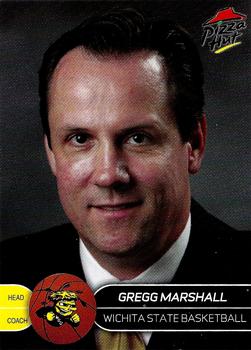 2007-08 MultiAd Wichita State Shockers #17 Gregg Marshall Front