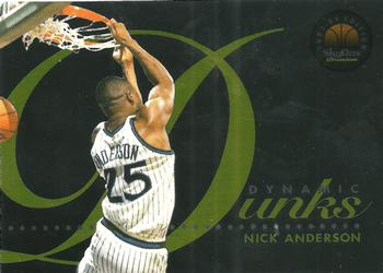 1993-94 SkyBox Premium - Dynamic Dunks #D1 Nick Anderson Front