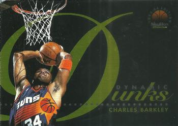 1993-94 SkyBox Premium - Dynamic Dunks #D2 Charles Barkley Front