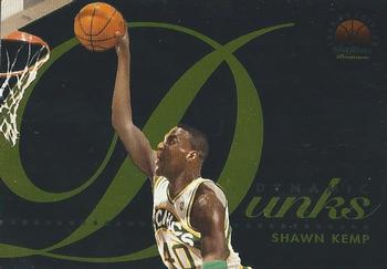 1993-94 SkyBox Premium - Dynamic Dunks #D5 Shawn Kemp Front