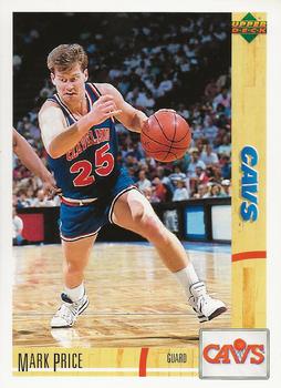 1992-93 Upper Deck McDonalds French #28 Mark Price Front