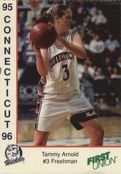 1995-96 Connecticut Huskies Women #NNO Tammy Arnold Front