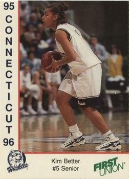 1995-96 Connecticut Huskies Women #NNO Kim Better Front