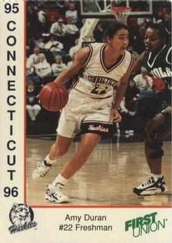 1995-96 Connecticut Huskies Women #NNO Amy Duran Front