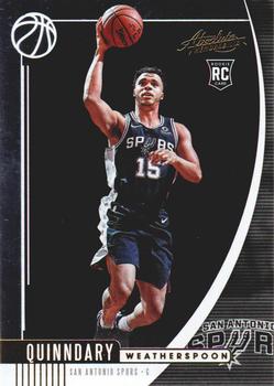 2019-20 Panini Absolute Memorabilia #28 Quinndary Weatherspoon Front
