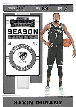 2019-20 Panini Contenders #57 Kevin Durant Front