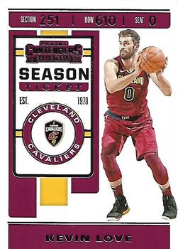 2019-20 Panini Contenders #60 Kevin Love Front