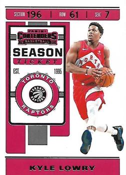 2019-20 Panini Contenders #66 Kyle Lowry Front