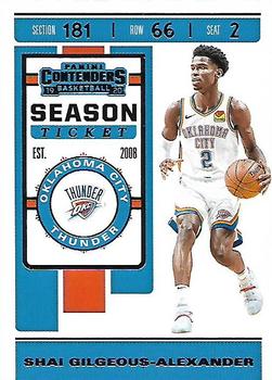 2019-20 Panini Contenders #91 Shai Gilgeous-Alexander Front