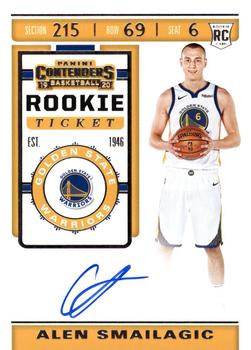 2019-20 Panini Contenders #103 Alen Smailagic Front