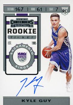 2019-20 Panini Contenders #143 Kyle Guy Front