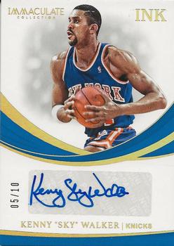 2018-19 Panini Immaculate Collection - Immaculate Ink Gold #IK-KSW Kenny 