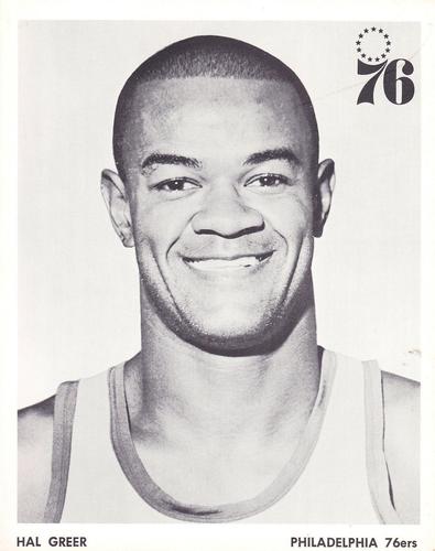 1968-69 Philadelphia 76ers #NNO Hal Greer Front