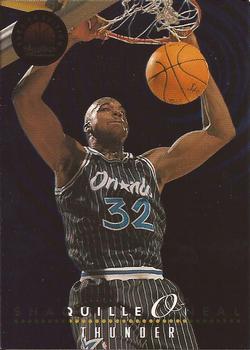1993-94 SkyBox Premium - Thunder and Lightning #TL6 Shaquille O'Neal / Anfernee Hardaway Front