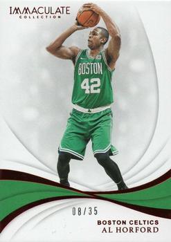 2018-19 Panini Immaculate Collection - Red #97 Al Horford Front