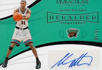 2018-19 Panini Immaculate Collection - Heralded Signatures #HS-SBT Shane Battier Front