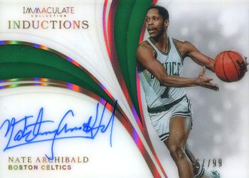 2018-19 Panini Immaculate Collection - Immaculate Inductions #II-NAB Nate Archibald Front