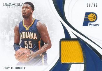 2018-19 Panini Immaculate Collection - Materials #MT-RHB Roy Hibbert Front