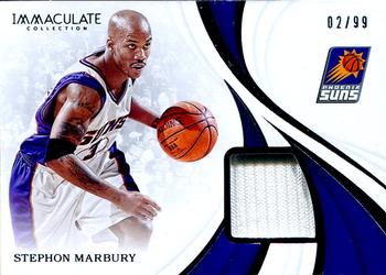 2018-19 Panini Immaculate Collection - Materials #MT-SMB Stephon Marbury Front