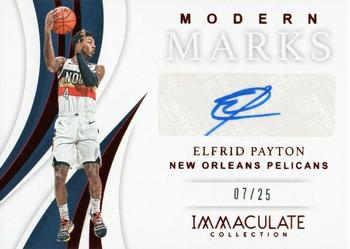 2018-19 Panini Immaculate Collection - Modern Marks Red #MM-EPT Elfrid Payton Front