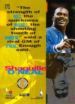 1993-94 Stadium Club #175 Shaquille O'Neal Back