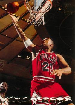 1993-94 Stadium Club #201 Stacey King Front