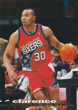 1993-94 Stadium Club #95 Clarence Weatherspoon Front