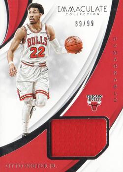 2018-19 Panini Immaculate Collection - Remarkable Memorabilia #RM-OPJ Otto Porter Jr. Front