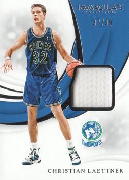 2018-19 Panini Immaculate Collection - Swatches #SW-CLT Christian Laettner Front