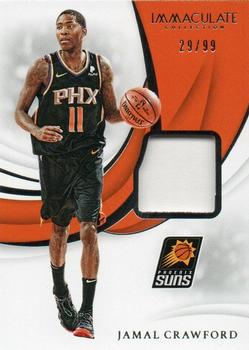 2018-19 Panini Immaculate Collection - Swatches #SW-JCR Jamal Crawford Front