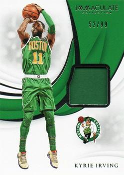 2018-19 Panini Immaculate Collection - Swatches #SW-KIV Kyrie Irving Front