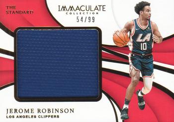 2018-19 Panini Immaculate Collection - The Standard #ST-JRB Jerome Robinson Front