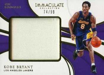 2018-19 Panini Immaculate Collection - The Standard #ST-KBR Kobe Bryant Front