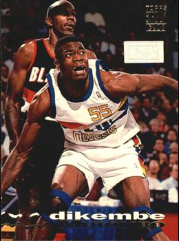 1993-94 Stadium Club - First Day Issue #56 Dikembe Mutombo Front