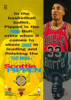 1993-94 Stadium Club - First Day Issue #61 Scottie Pippen Back