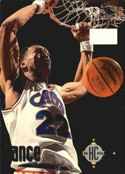 1993-94 Stadium Club - First Day Issue #62 Larry Nance Front