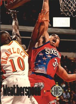 1993-94 Stadium Club - First Day Issue #66 Clarence Weatherspoon Front