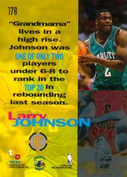 1993-94 Stadium Club - First Day Issue #178 Larry Johnson Back