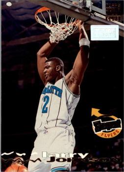 1993-94 Stadium Club - First Day Issue #185 Larry Johnson Front