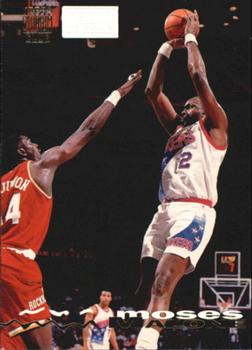 1993-94 Stadium Club - First Day Issue #211 Moses Malone Front