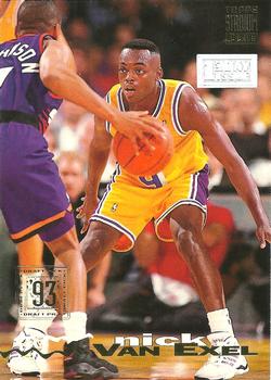 1993-94 Stadium Club - First Day Issue #281 Nick Van Exel Front